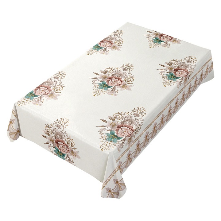 Asztalterítők, Jormftte, PVC, vízálló, 120x120cm