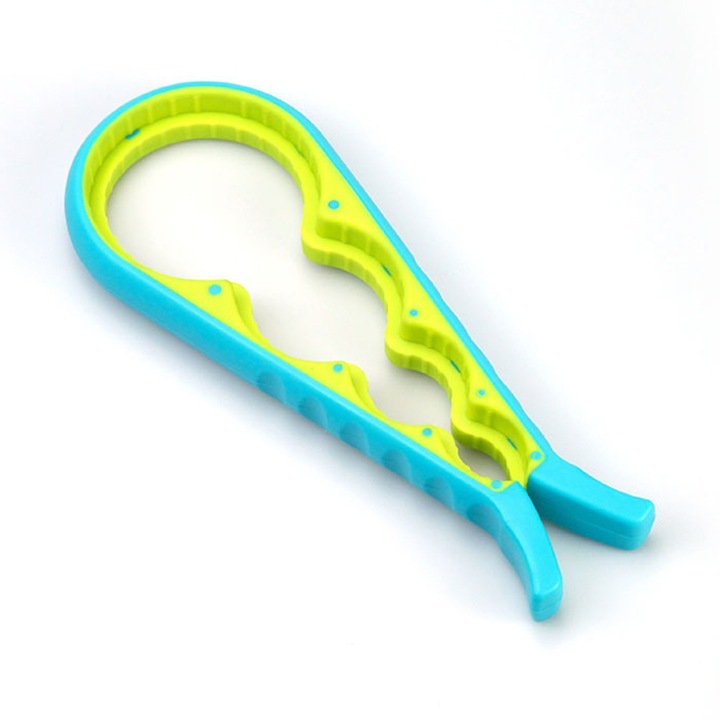 Jormftte konzervnyitó, ergonomikus, könnyen használható, kék