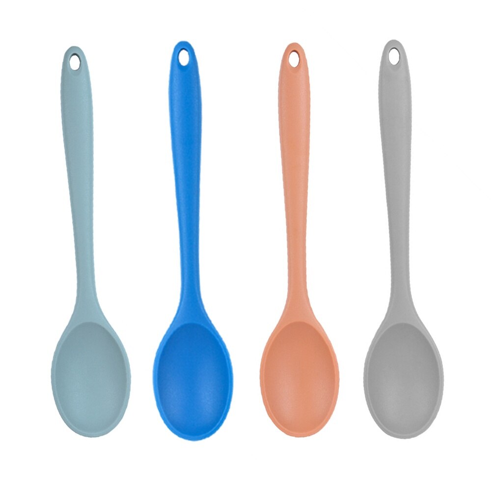 Set 4 Polonice din Silicon Cozevdnt, Gri, 20.5cm, Rezistente la