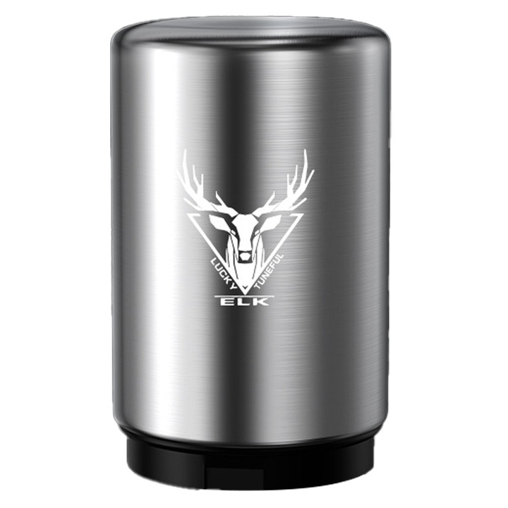 Автоматична отварачка за бутилки QttvbTna , неръждаема стомана, магнитна, преносима, сребриста