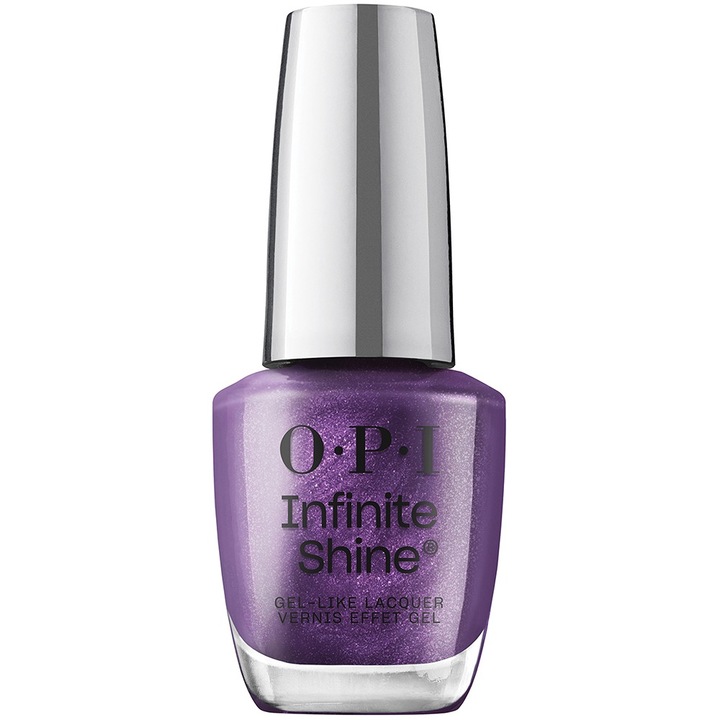 Lac de unghii cu efect de gel OPI Infinite Shine, Purple Reign, 15 ml
