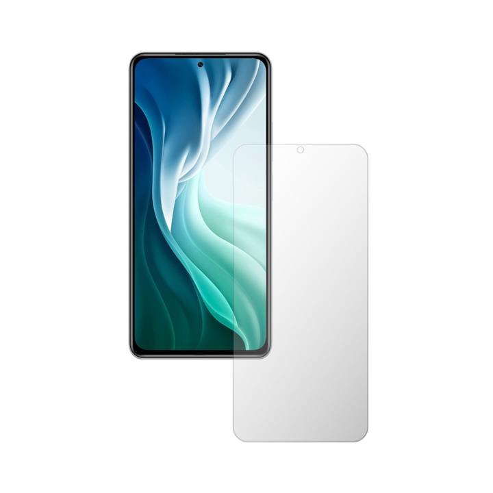 Set 2X Folie Protectie Ecran iSkinz Matte pentru Xiaomi Mi 11X - Full Cut, Invisible Skinz Matte, Siliconica Mata Anti-Amprenta, Anti-Reflex, Adeziva si Flexibila