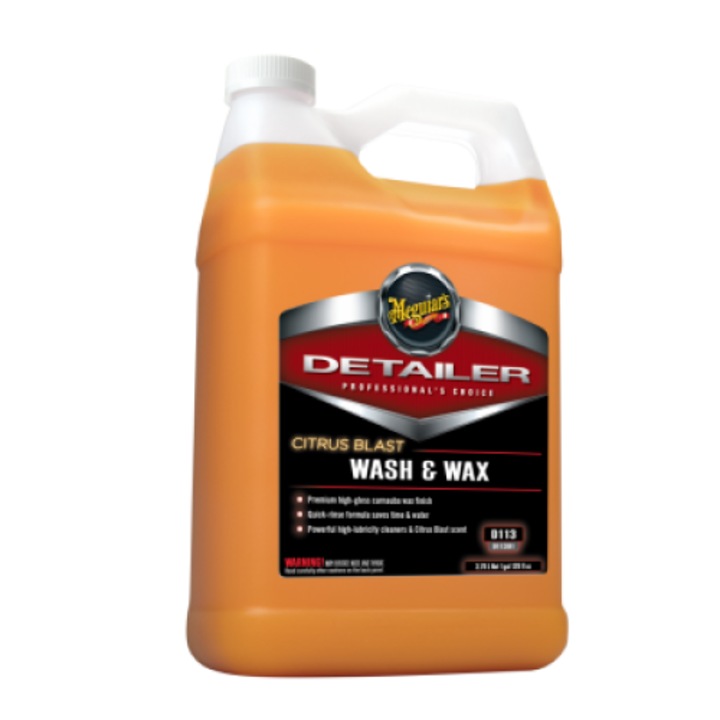 Meguiar Citrus Blast Wash & Wax tisztító oldat, 3,79 l