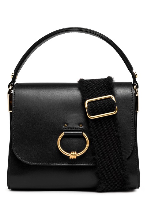 GIANNI CHIARINI, Kaia levehető pános kézitáska, Fekete