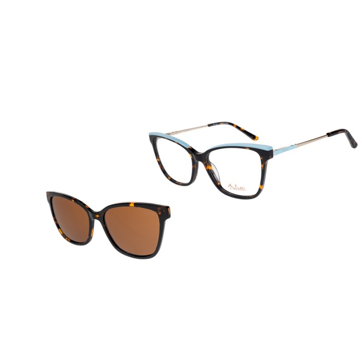 Дамска рамка за очила с щипка BELUTTI BRP098 C3