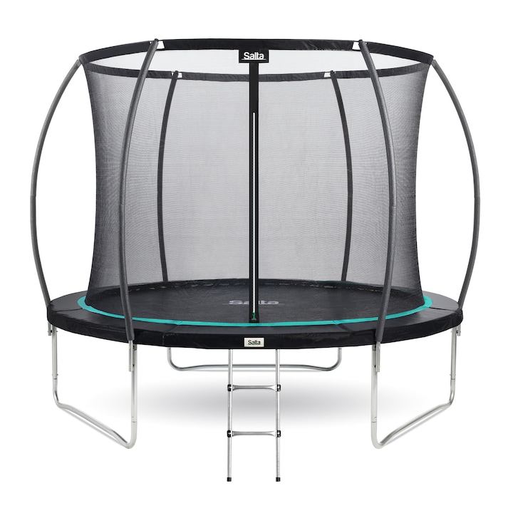 Батут Salta Cosmos, С предпазна мрежа, 305 см, Черен