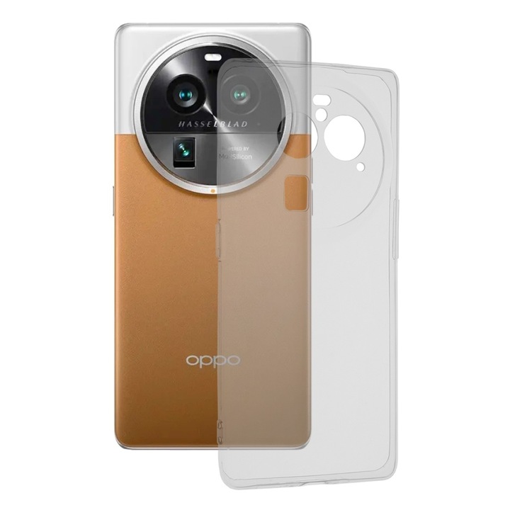 Кейс за Oppo Find X6 Pro - Clear Silicone - Прозрачен