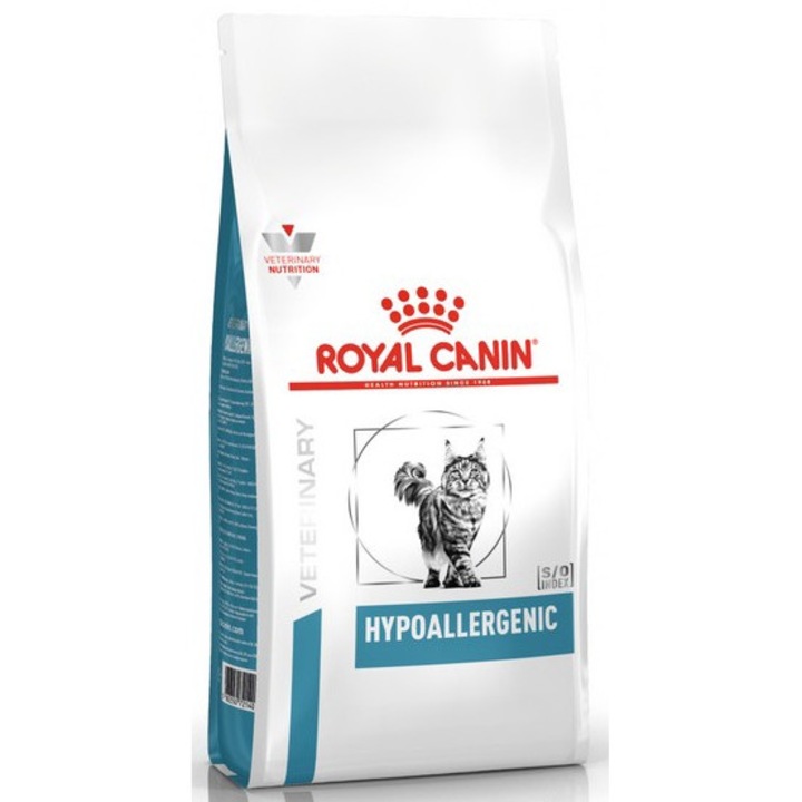 Hrana dietetica pentru pisici, Royal Canin Veterinary Diet, Hypoallergenic, 400g