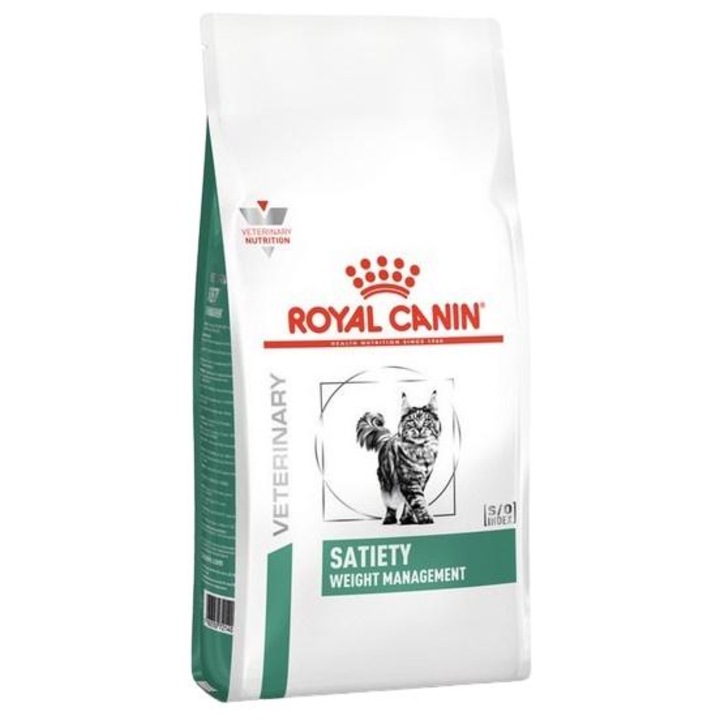 Hrana dietetica pentru pisici, Royal Canin Veterinary Diet Satiety, Weight Management, 6 kg