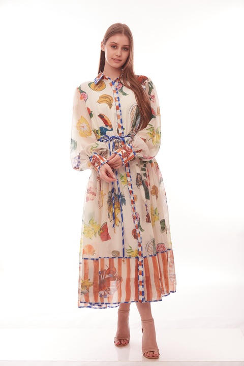 Рокля Isabella бяла 42