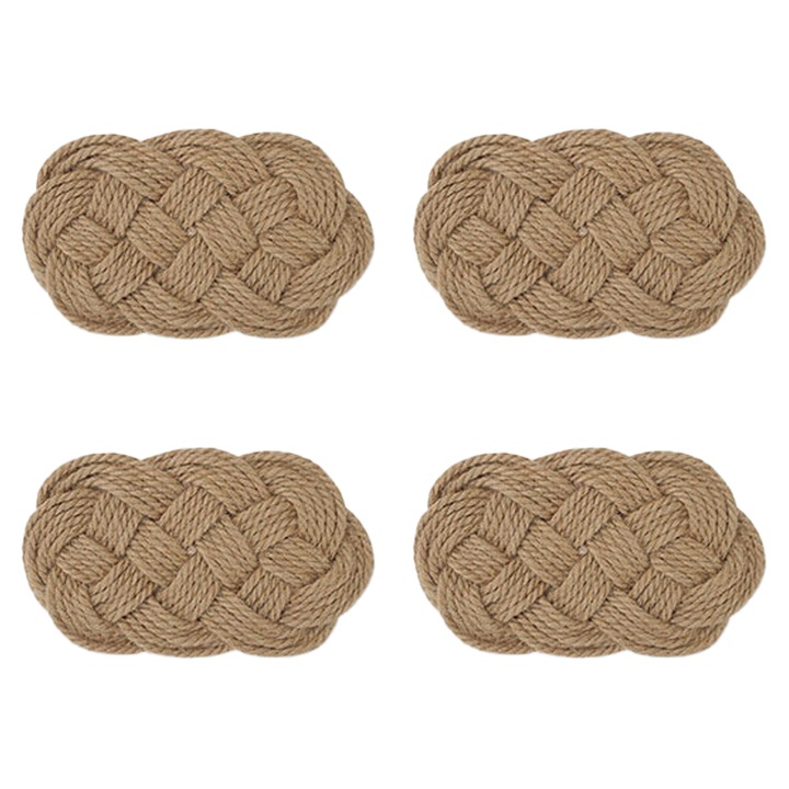 Suporturi pahare, Now Designs, 4 buc, maro