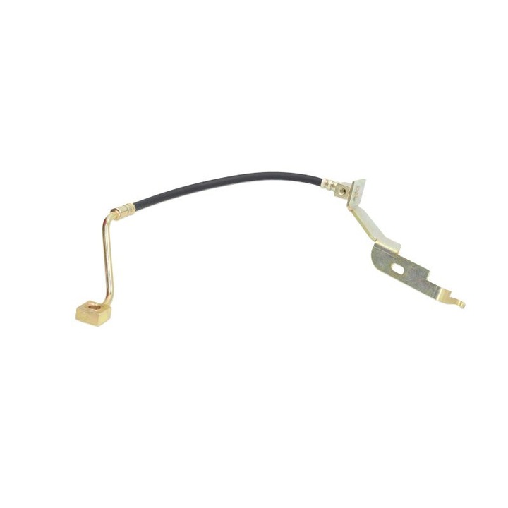 Bal első flexibilis féktömlő/cső hossza 635 mm, gumi-fém, ellenőrizze a VIN Chrysler Voyager IV, Dodge Caravan segítségével