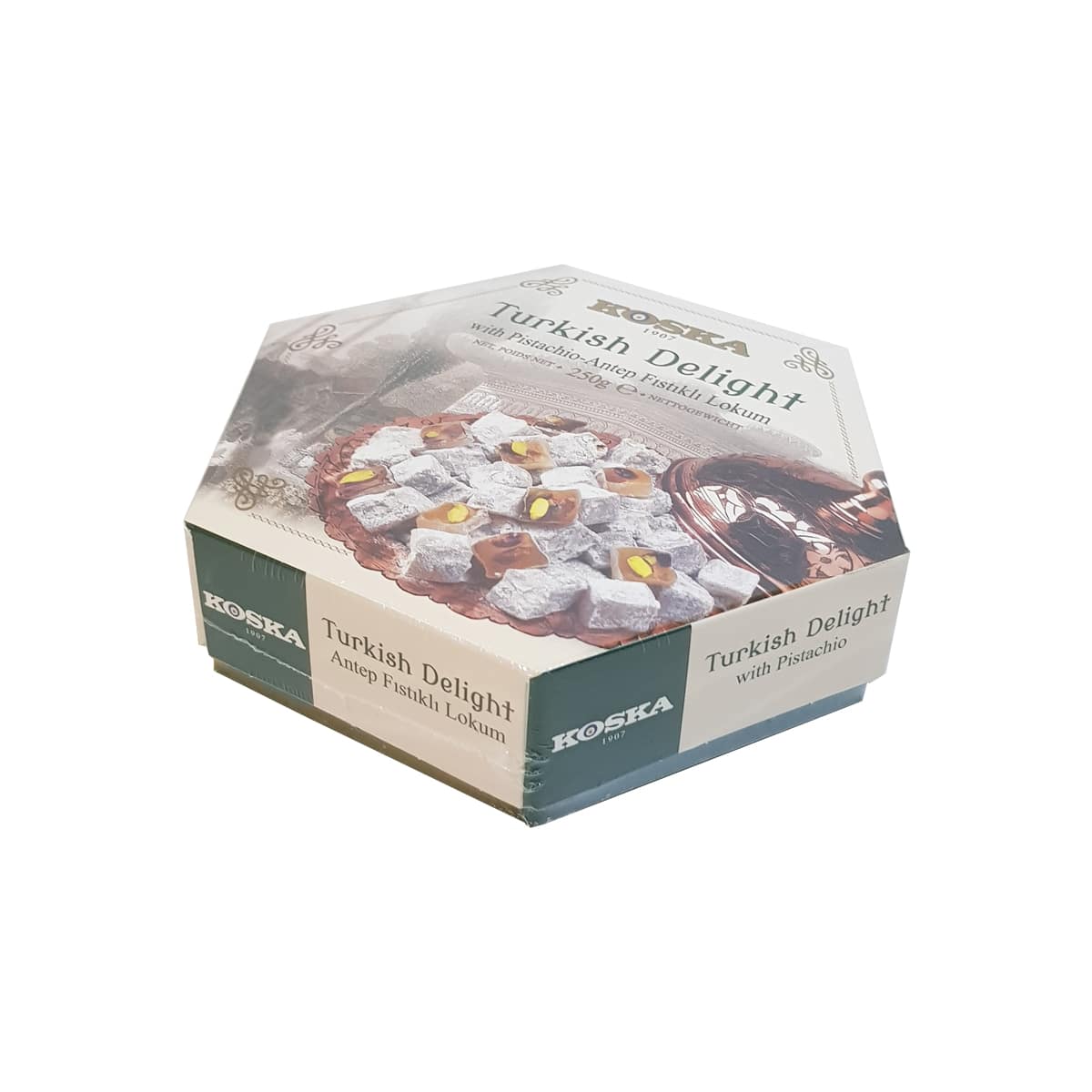 Turkish Delight Autentic Rahat Turcesc Koska Cu Fistic De ANTEP 