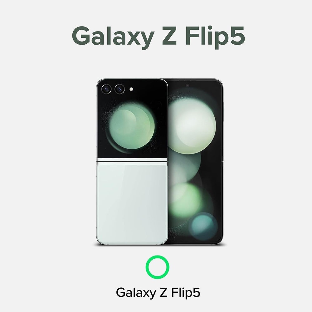 Husa telefon compatibila Samsung Galaxy Z Flip 5 / Flip5, Policarbonat, MagSafe, Anti-zgarieturi, Transparent