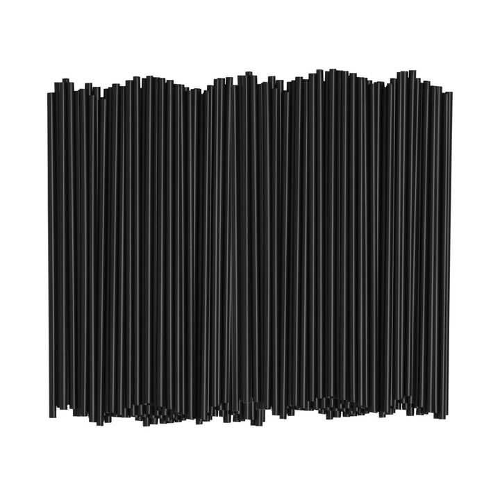 Set 1000 Paie pentru Baut - Negre, Drepte, 180mm x 4.5mm Calitate Superioara