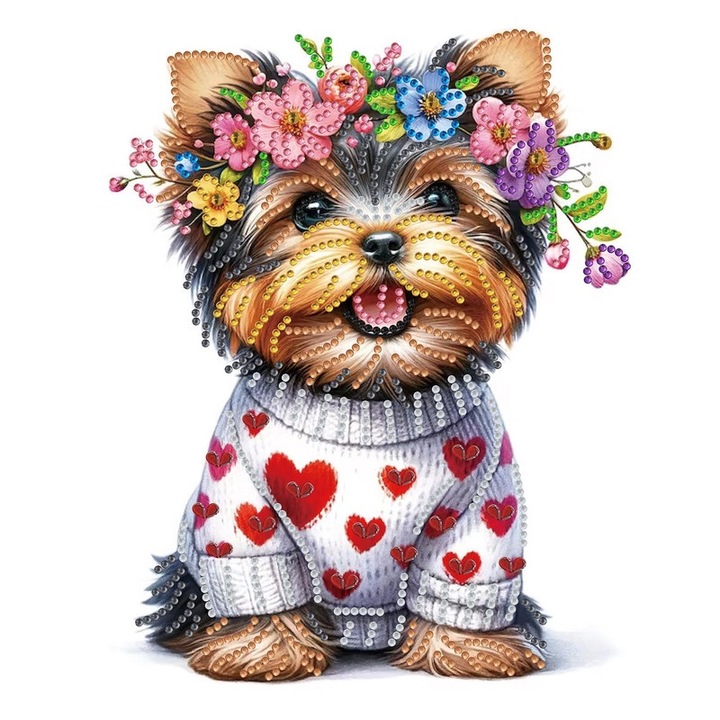 5D gyémántfestő készlet, ASDIIT, kézműves készlet, dekoratív, 30x30cm