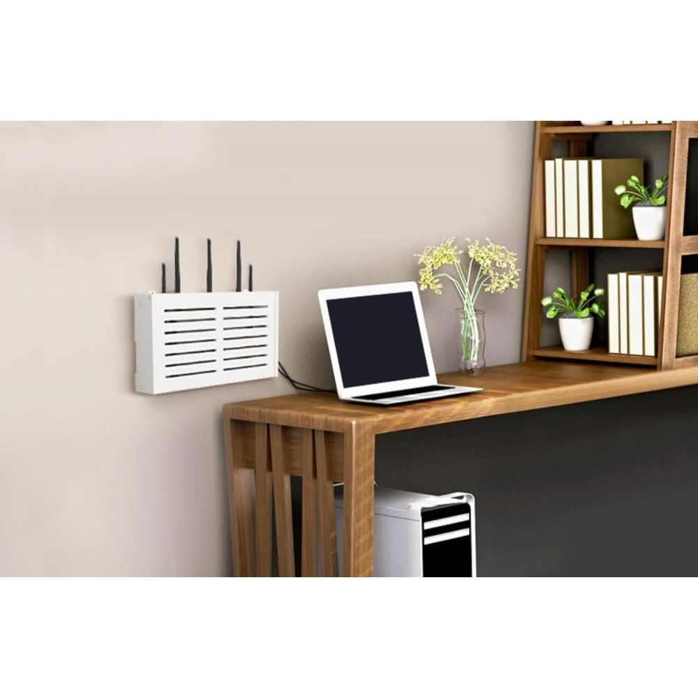 Raft suport router wireless, pentru mascare fire si echipamente WI-FI ...