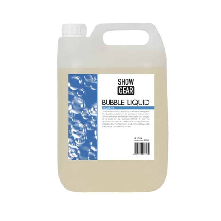 Lichid baloane de sapun Showgear, 5 Litri