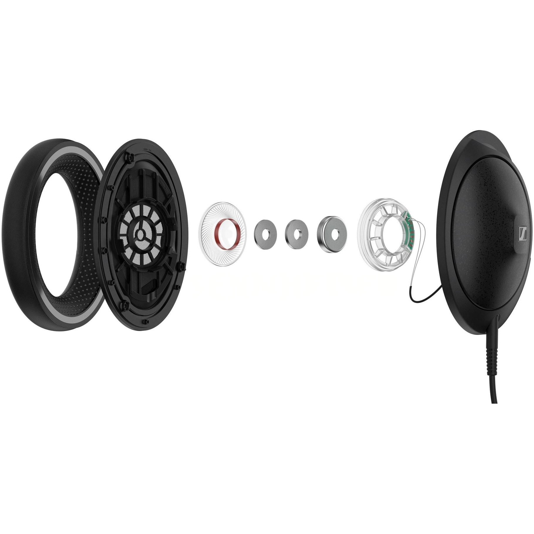 Casti Over-Ear Sennheiser HD 620S, cu fir, Negru