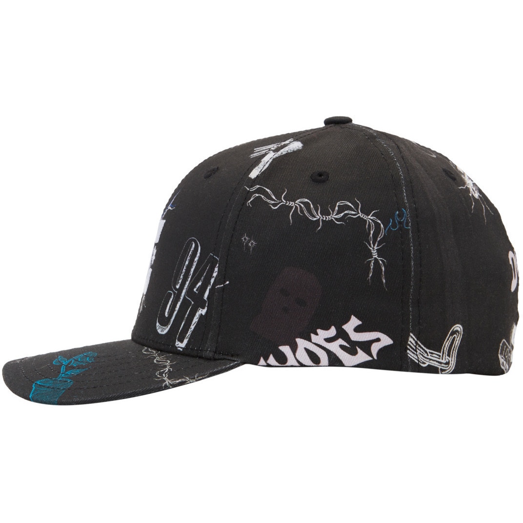 Sapca unisex DC Shoes Cap Star Stretch Fit Hat, Negru, S/M - eMAG.ro