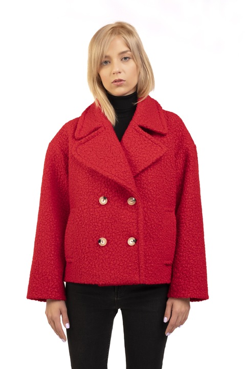 Palton scurt Copenhaga - Roșu