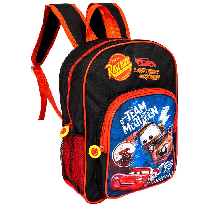 Ghiozdan pentru gradinita, Cars, 2 compartimente, 32 cm