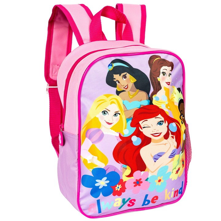 Ghiozdan mic de gradinita 1 compartiment, Princess, 32x26x10 cm