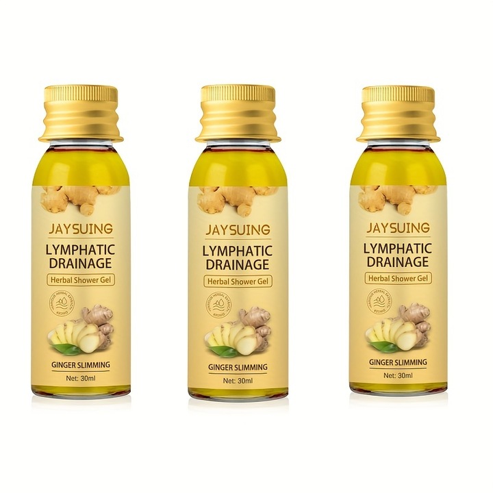 3 db-os tusfürdő készlet, JAYSUING, Ginger, 30ml