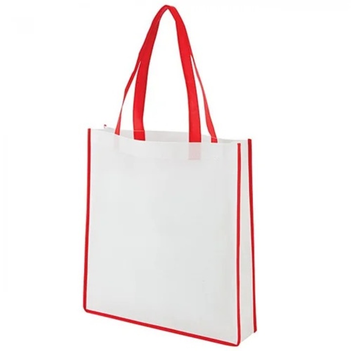 Geanta laptop, Tokgalaxis, alb/rosu