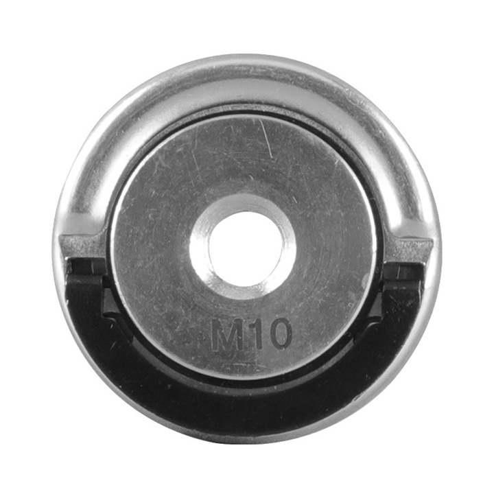 Piulita de strangere rapida pentru polizoare unghiulare, Darklove, M10, Blocare automata, Design ergonomic, Stabilitate, Anti-frecare, Portabil, Durabilitate, Usor de instalat, Portabil, Negru/Argintiu