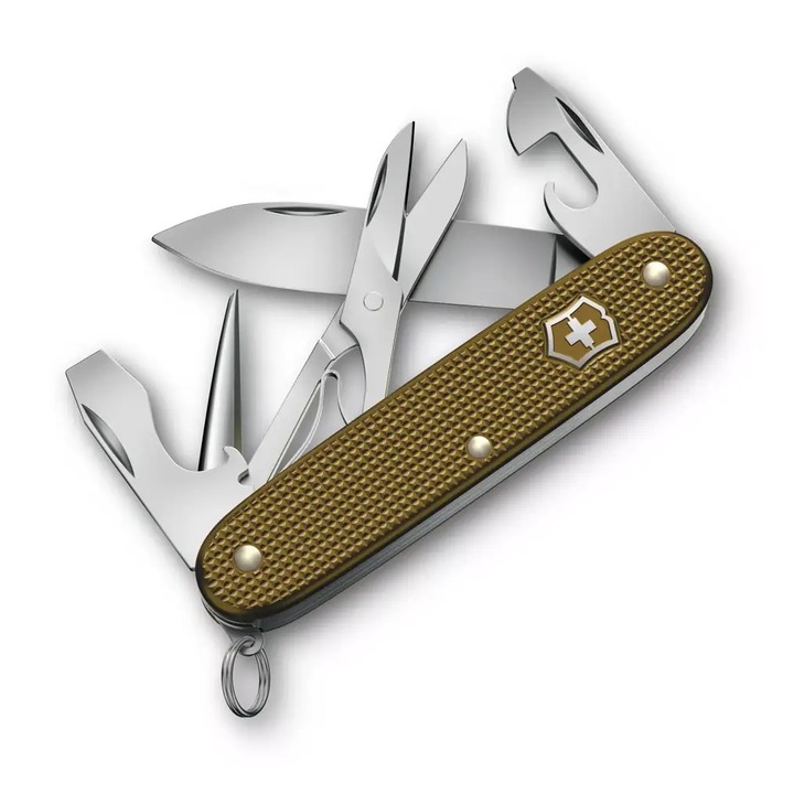Швейцарски джобен нож Victorinox, Pioneer X Alox, Limited Edition 2024, Terra Brown