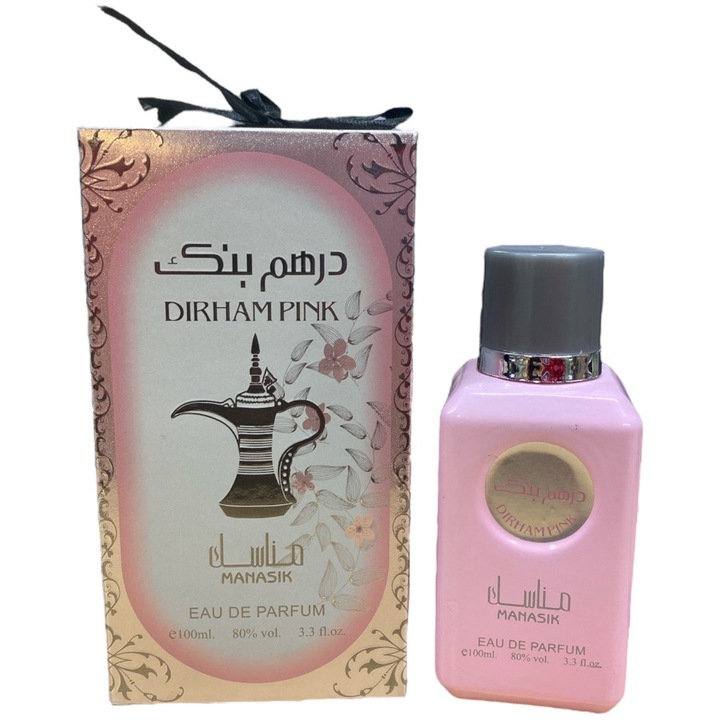 Парфюмна вода Manasik, DIRHAM PINK, Унисекс, 100 мл