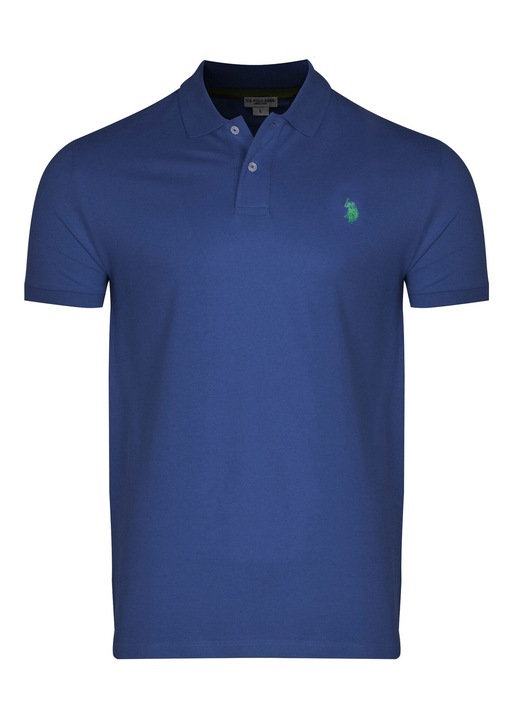 Tricou POLO barbati, U.S. Polo Assn., Bumbac, Albastru, Albastru inchis, S