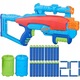 Set Nerf Elite Junior Voyage, Hasbro, pistolet cu 2 tinte, 20 sageti, multicolor, +6 ani
