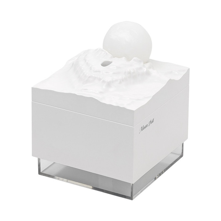 Hold alakú gyorsító, ZOUN, 20m², időzítő funkció, csendes, kétfokozatú állítás, éjszakai fény, 300 ml, fehér