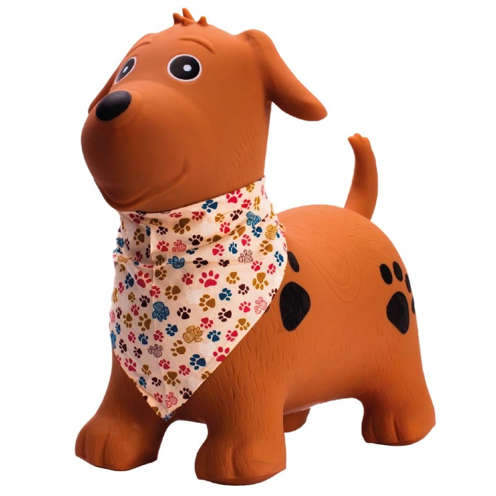 Gumi jumper, Sun Baby, Pusher, ugráshoz, 12 hónapos+, pumpával, Barna/Bézs