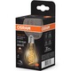 Декоративна LED крушка Osram Vintage 1906 Gold, Нажежаема жичка, A60, E27, 8W (60W), 806 лумена, Топла светлина (2200K), Димируема, Енергиен клас F