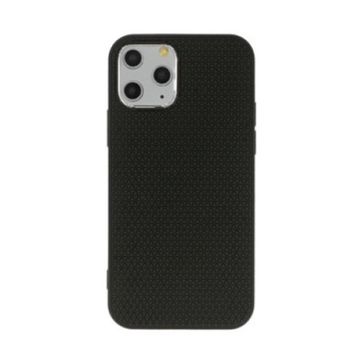 Калъф, съвместим с Apple iPhone 12 Pro или съвместим с Apple iPhone 12 Silicon Liquid Air Protect Black