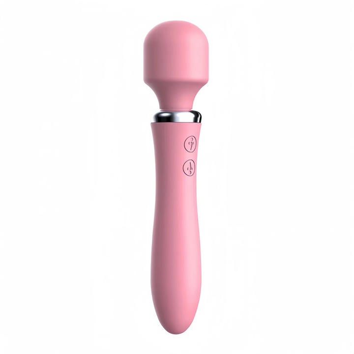 Vibrator Lilo, 360 Rotatii, 10 Modele Vibratii, 210x43mm, Roz