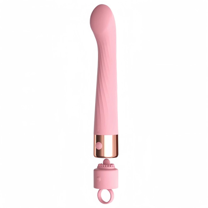 Vibrator Lilo, 10 nivele, functie de incalzire, 20.5x3.5cm