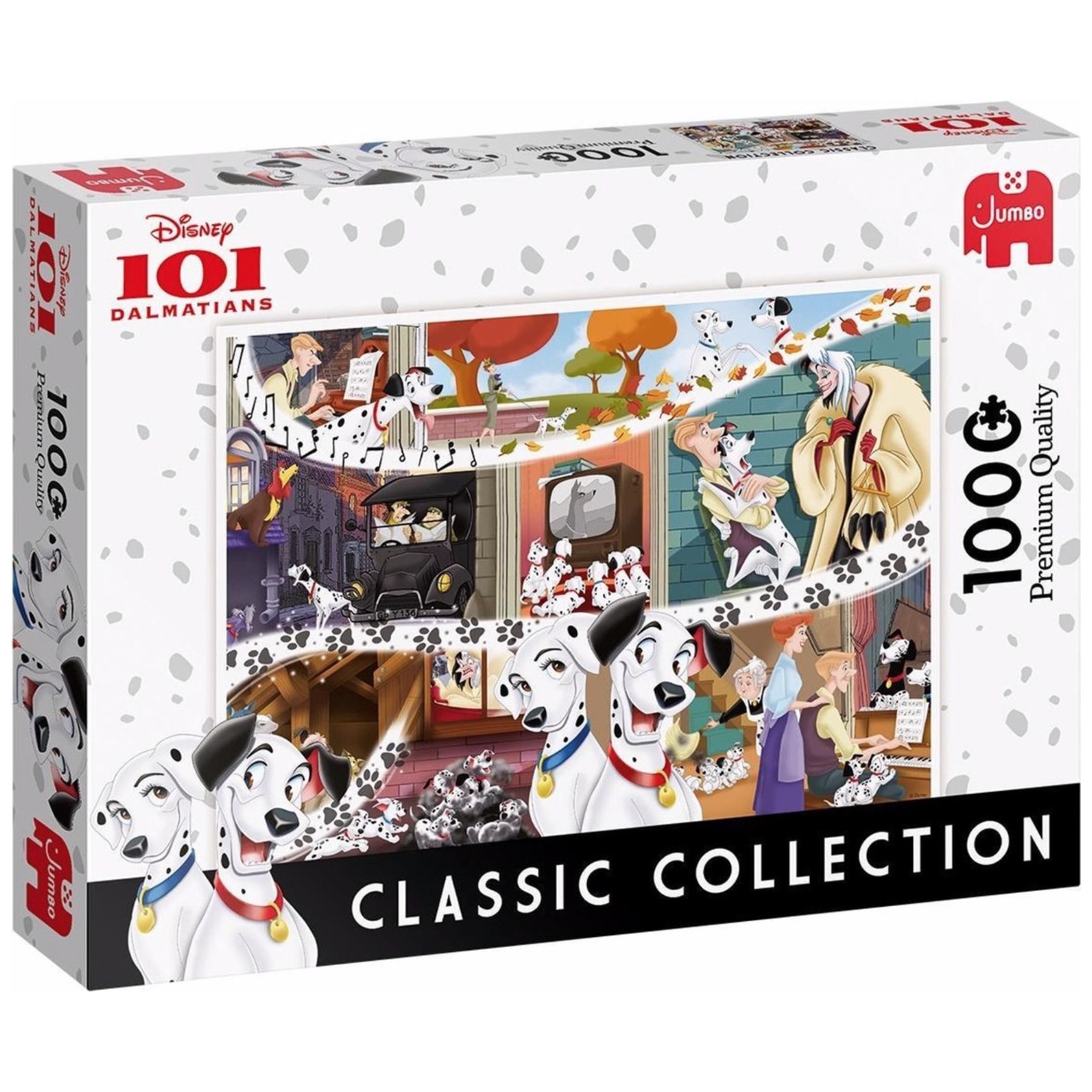 Puzzle Jumbo din 1000 de piese - 101 Dalmatieni - eMAG.ro