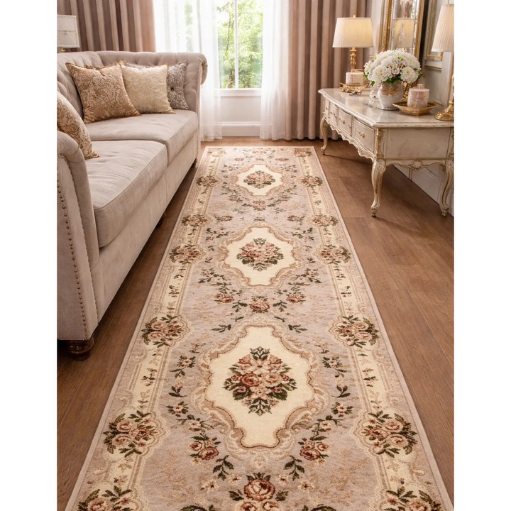 Traversa Clasica, Home Vista, Lotos 570, Crem / Bej, 80x300 cm