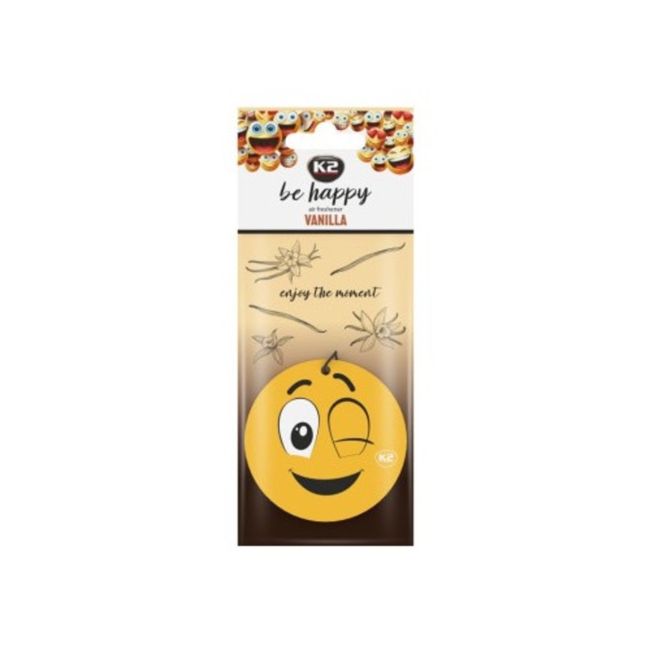 Odorizant auto K2 Be Happy, Vanilla