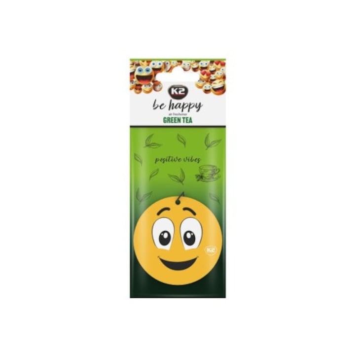Odorizant auto K2 Be Happy, Ceai Verde