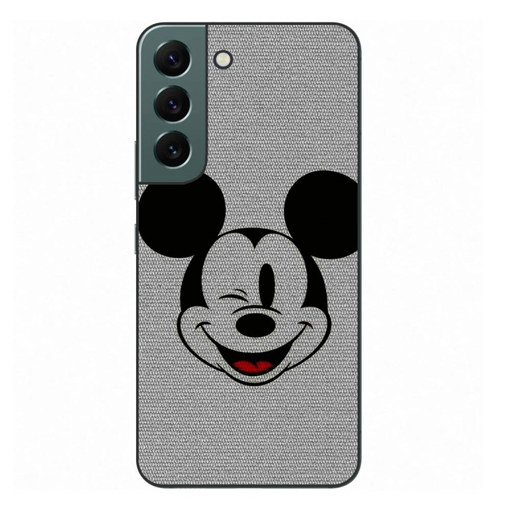 Husa compatibila cu Samsung Galaxy S22+ Plus Silicon Gel Tpu Model Mickey