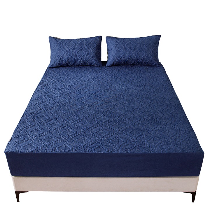 TIAM store® премиум покривало за легло за защита на матрака, водоустойчиво и влагоустойчиво, капитонирано, против акари, чаршаф, може да се пере в пералня, TPU мембрана, 180 X 200 cm