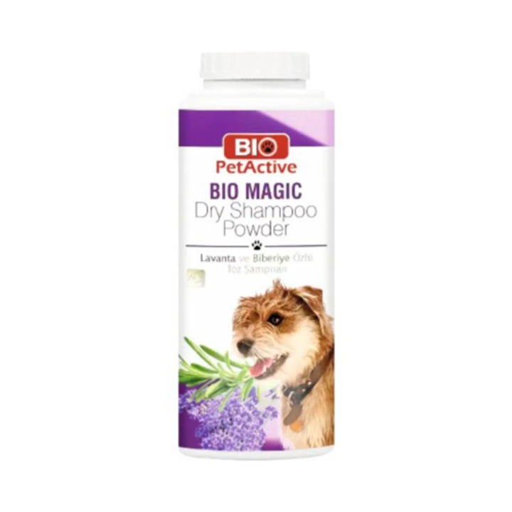 Сух шампоан, пудра за кучета Bio PetActive BioMagic, 150гр