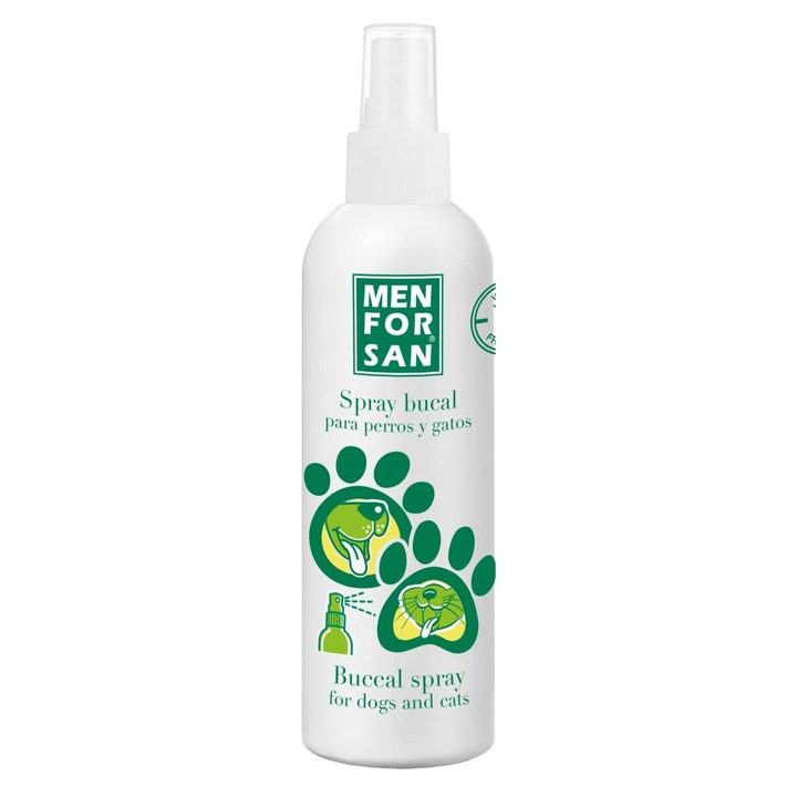 Spray bucal pentru caini si pisici Menforsan, 125 ml