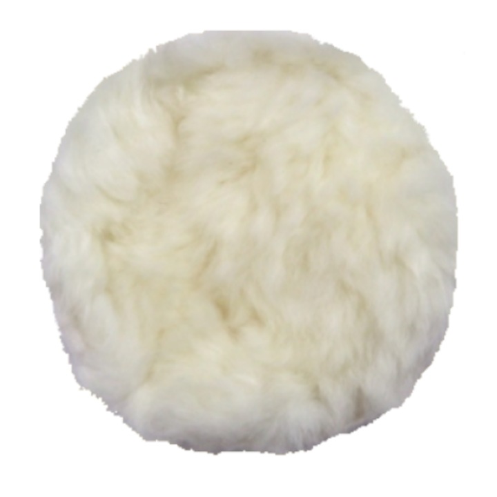 Polírozó tárcsa, Germa Flex, Szőrme, 125mm, 12200 rpm, Bézs