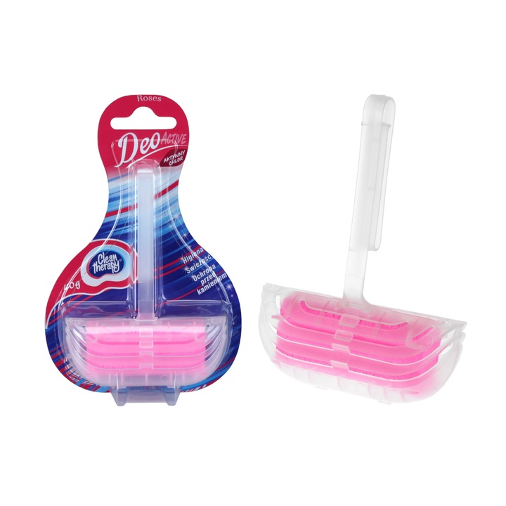 Odorizant toaleta Ravi Deo Active, aroma de trandafiri, 40g